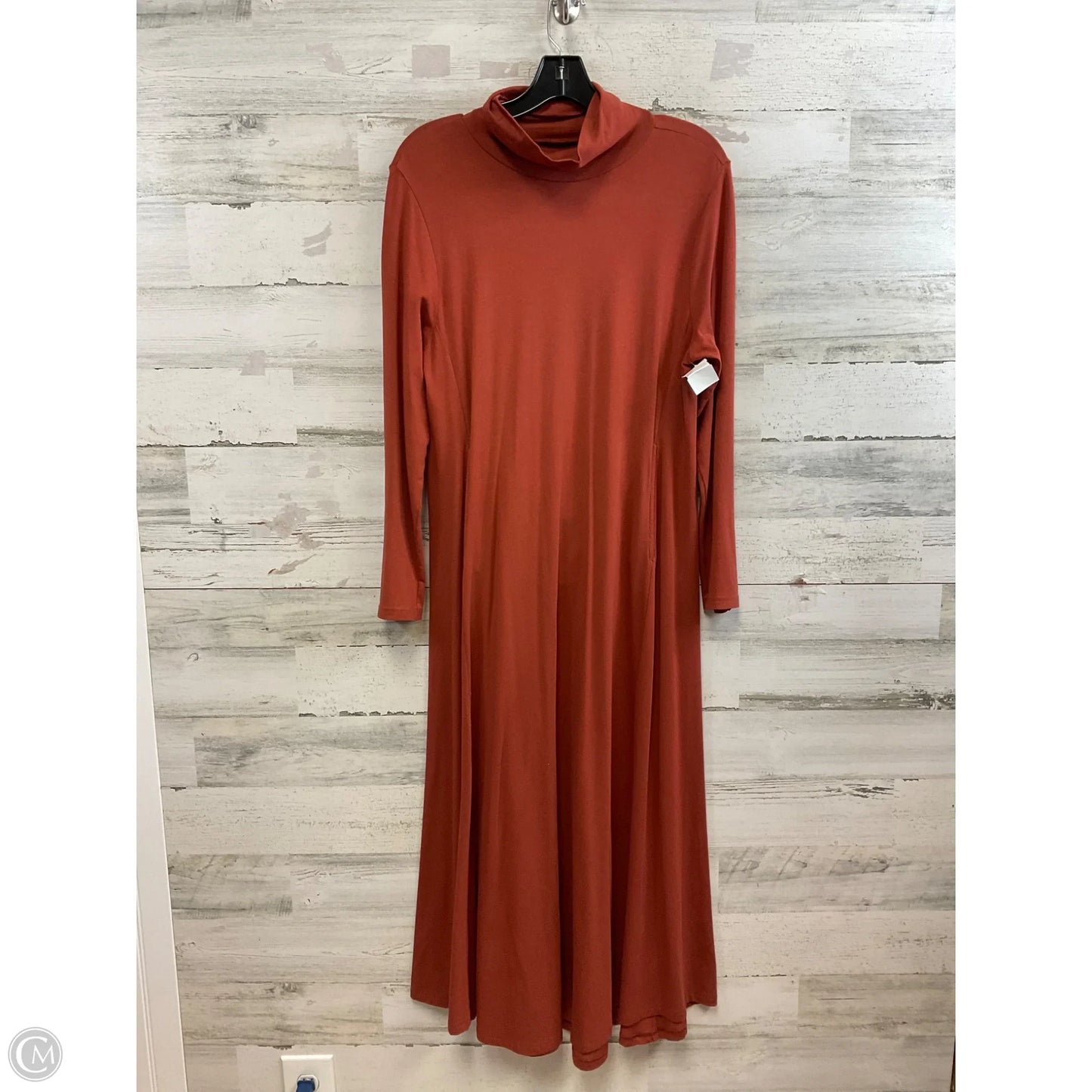 Dress Casual Maxi By Soft Surroundings In Brown, Size: Mp