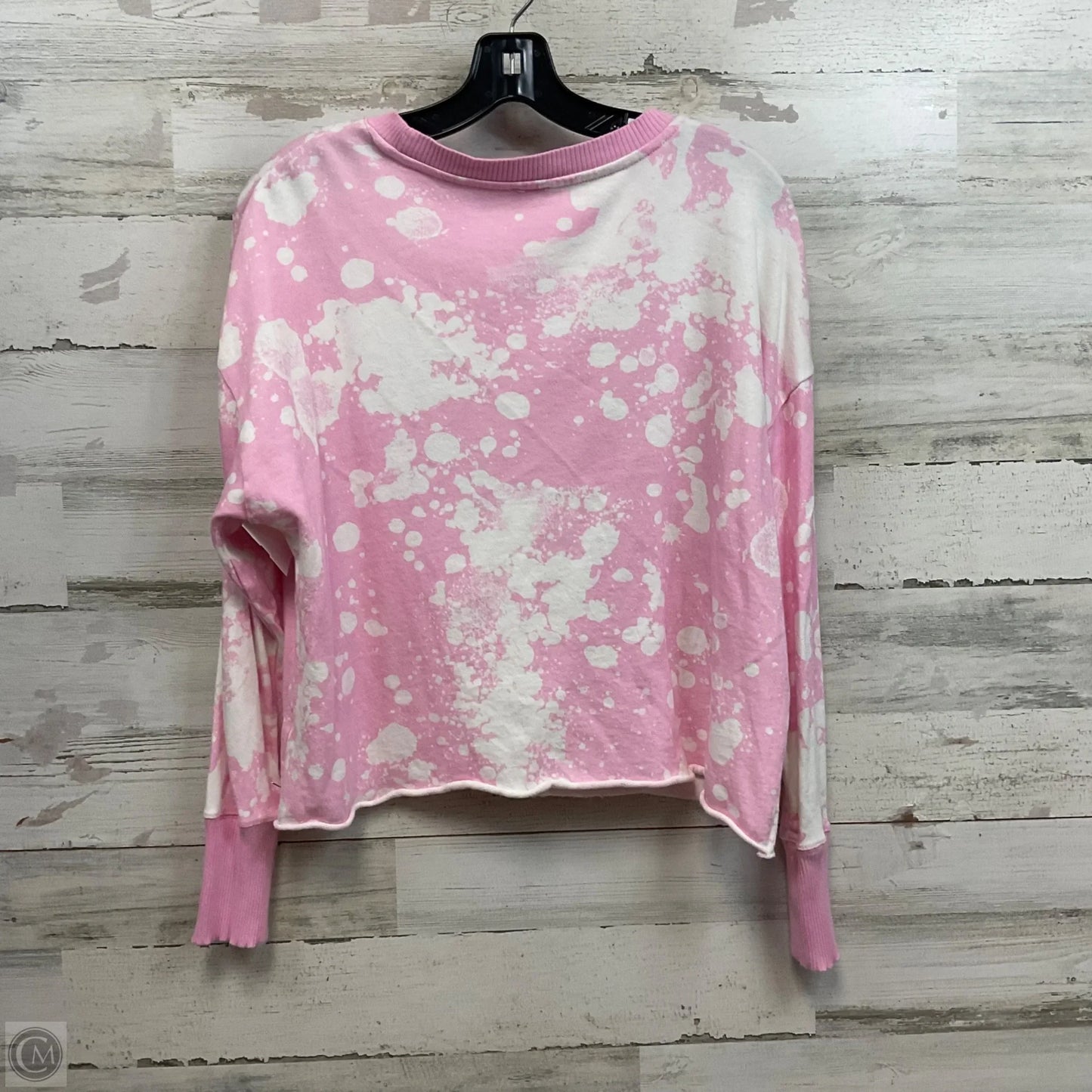 Top Long Sleeve By Roan + Ryan In Pink, Size: S