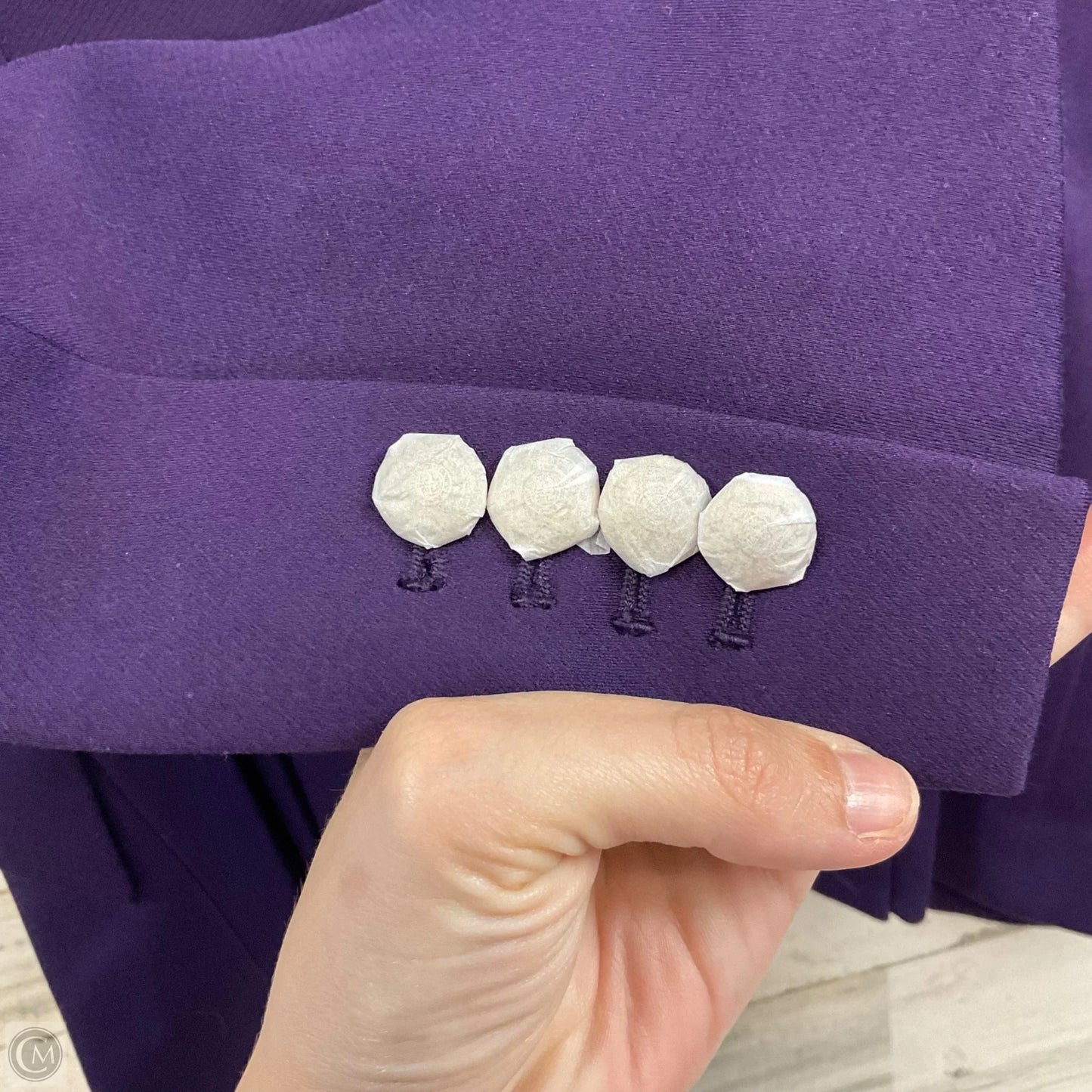 Blazer By White House Black Market In Purple, Size: Xxs