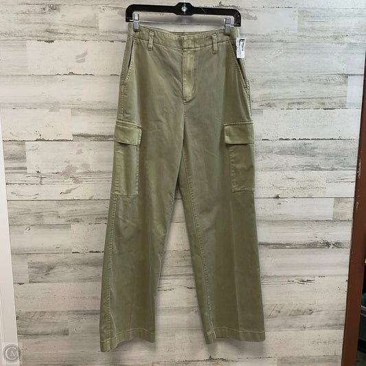 Jeans Wide Leg By Gap In Green Denim, Size: 2