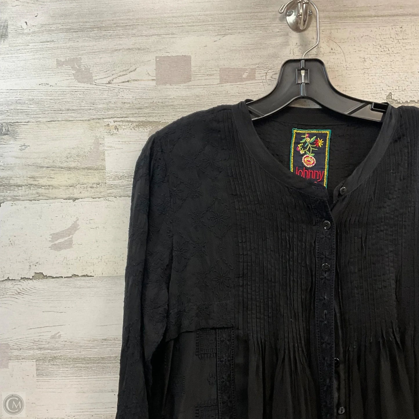 Dress Casual Short By Johnny Was In Black, Size: S