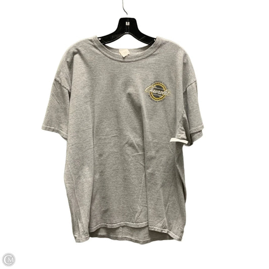 Top Short Sleeve Basic By Gildan In Grey, Size: Xl