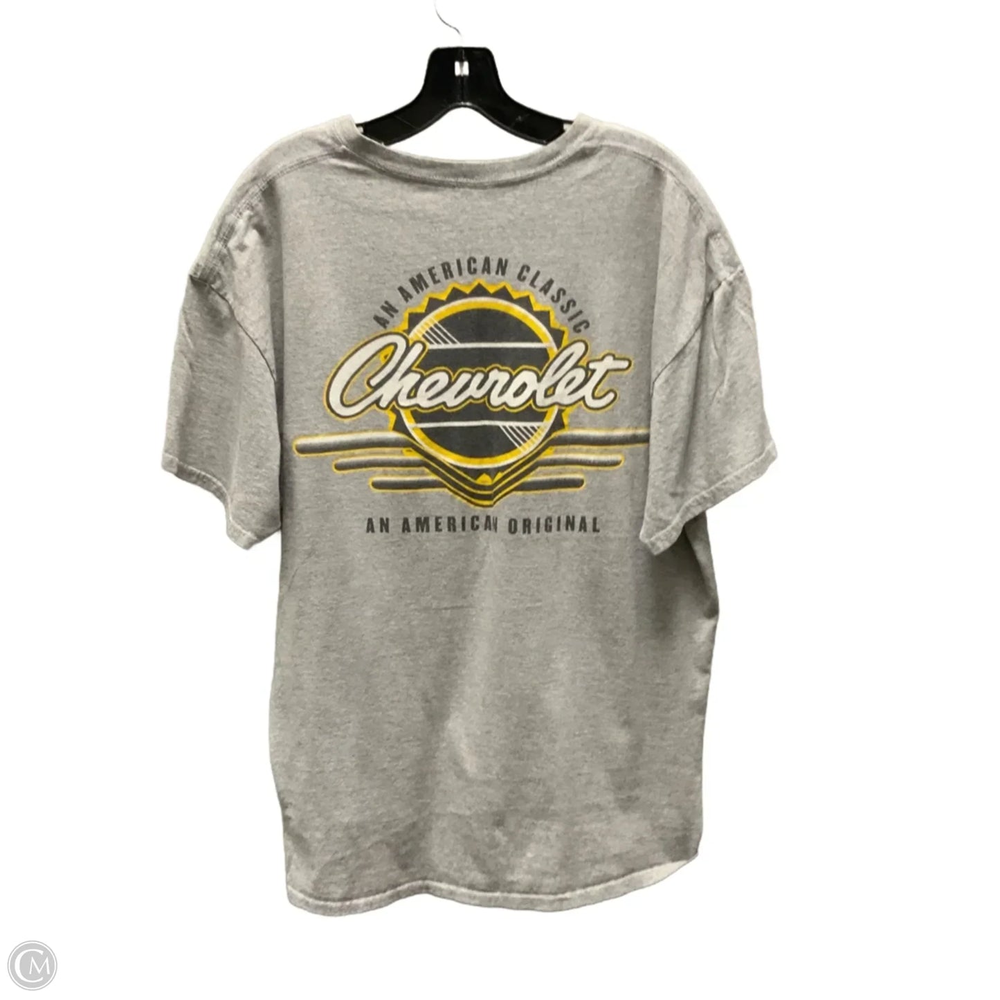 Top Short Sleeve Basic By Gildan In Grey, Size: Xl