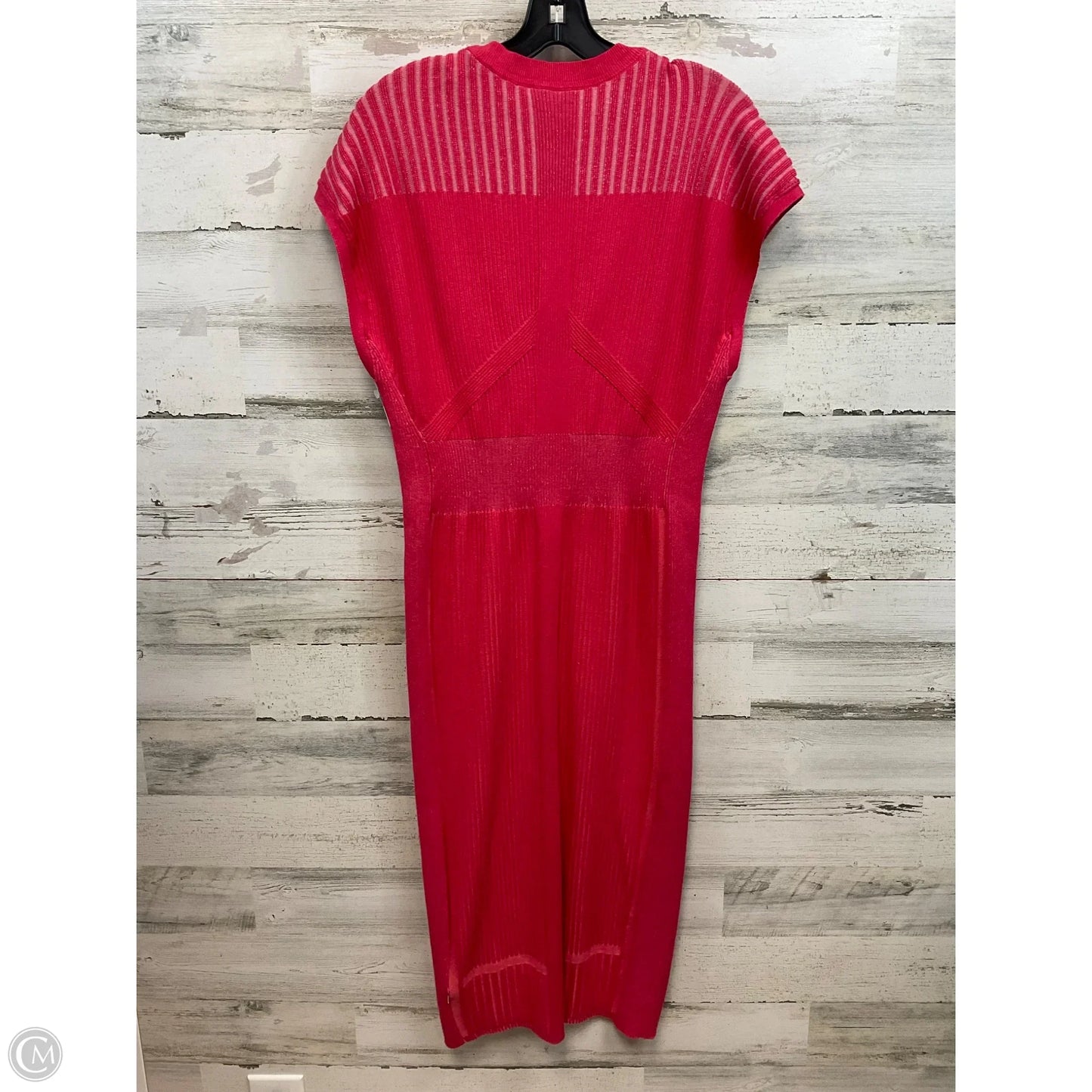 Dress Casual Midi By Daily Practice By Anthropologie In Pink, Size: L