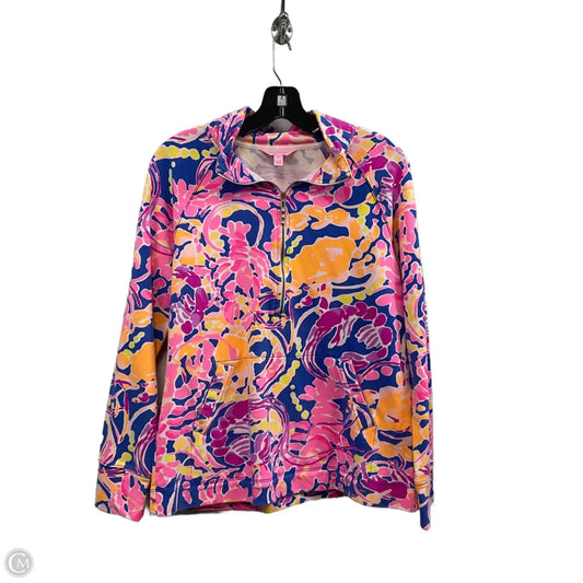 Top Long Sleeve By Lilly Pulitzer In Pink, Size: M