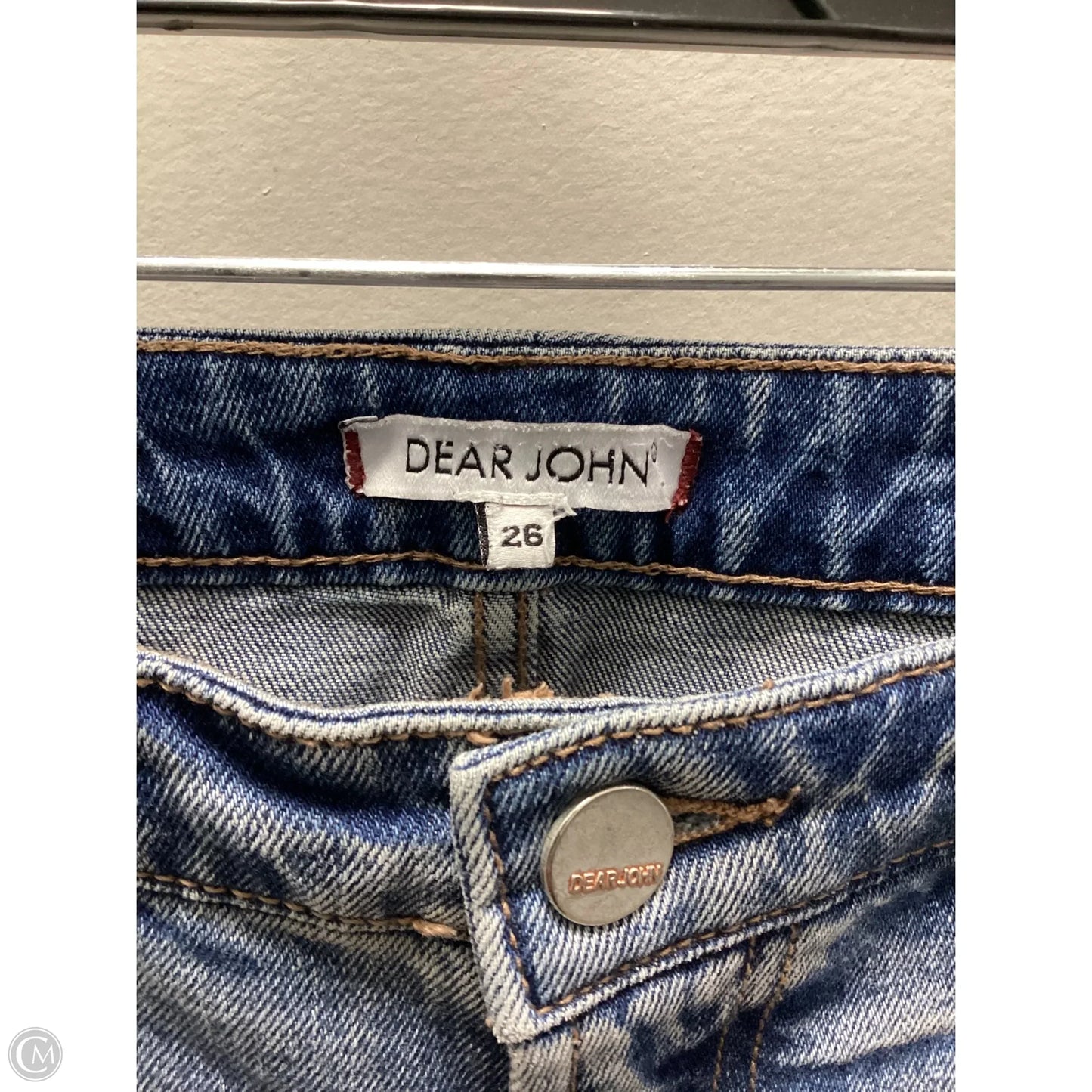 Jeans Straight By Dear John In Blue Denim, Size: 2