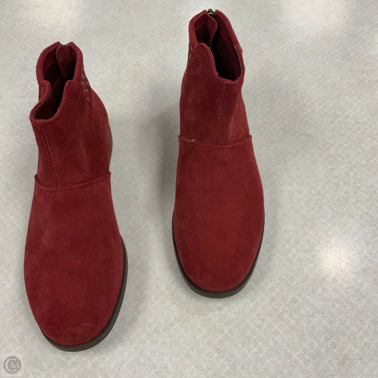 Boots Ankle Flats By Koolaburra By Ugg In Red, Size: 8