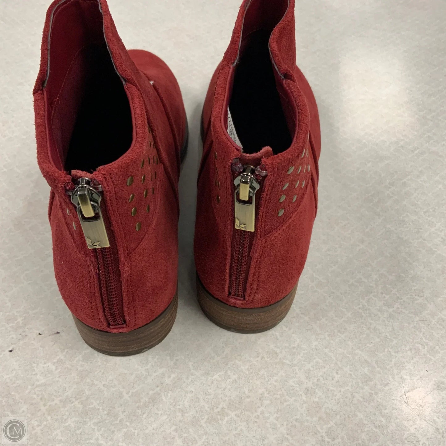 Boots Ankle Flats By Koolaburra By Ugg In Red, Size: 8