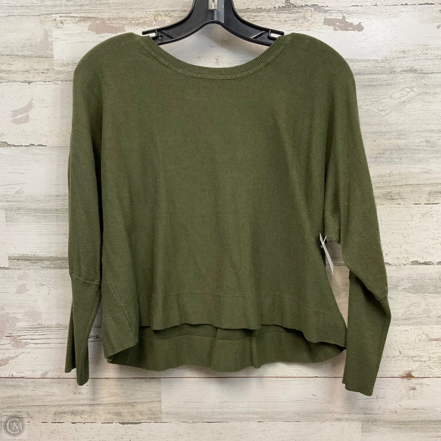 Top Long Sleeve By Cabi In Green, Size: L