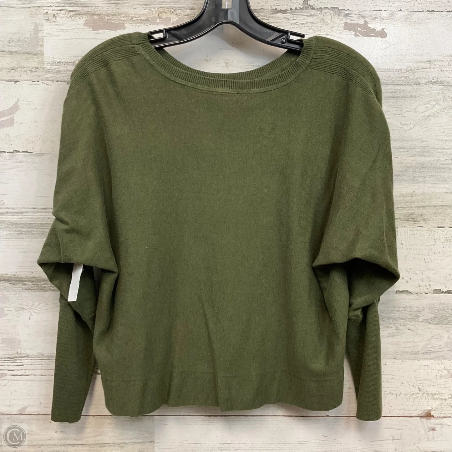 Top Long Sleeve By Cabi In Green, Size: L