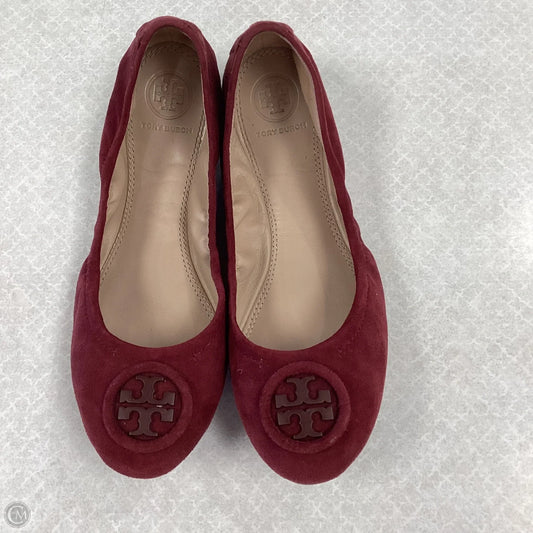 Shoes Designer By Tory Burch In Maroon, Size: 6