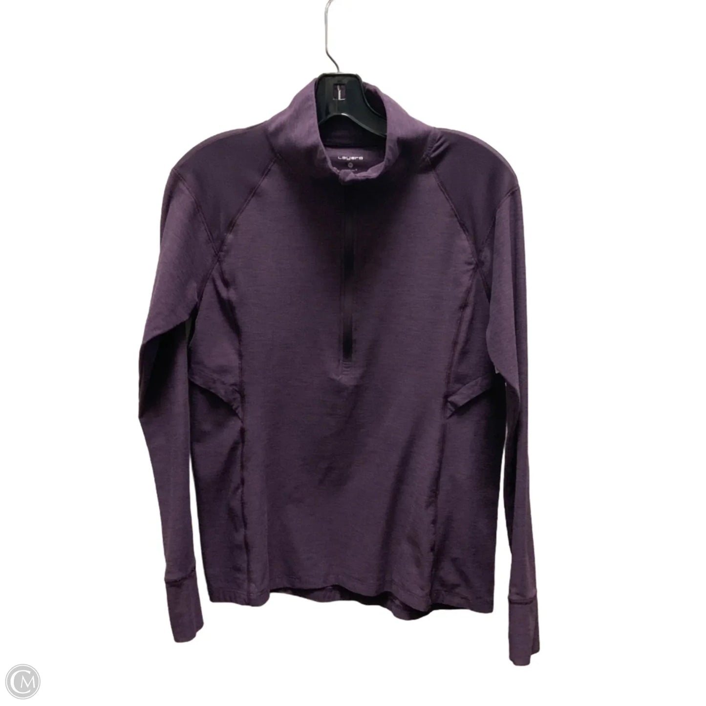 Athletic Jacket By Layer 8 In Purple, Size: S