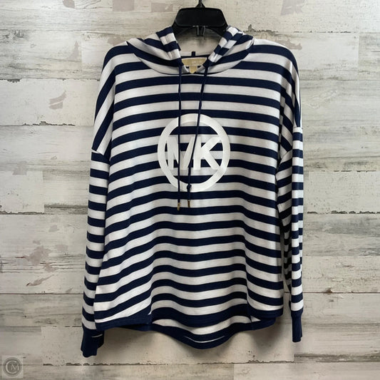 Top Long Sleeve By Michael By Michael Kors In White, Size: L