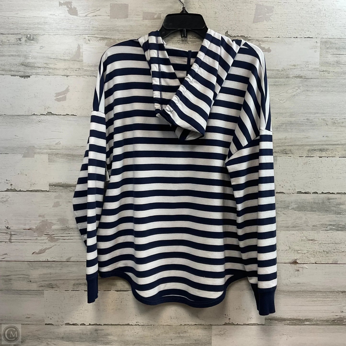 Top Long Sleeve By Michael By Michael Kors In White, Size: L