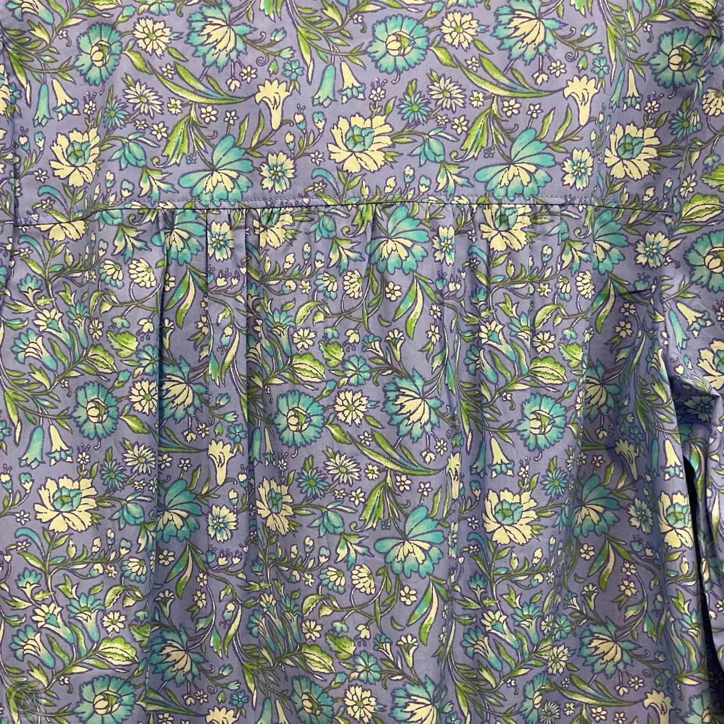 Blouse Long Sleeve By J. Crew In Blue, Size: M