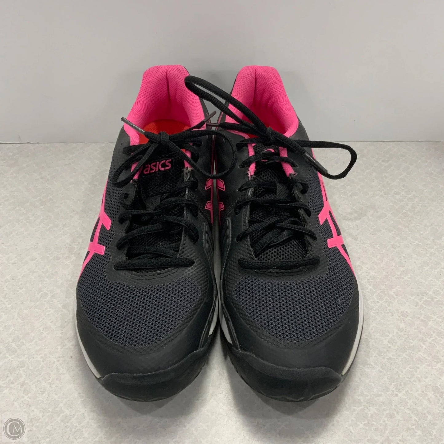 Shoes Athletic By Asics In Black & Pink, Size: 9.5