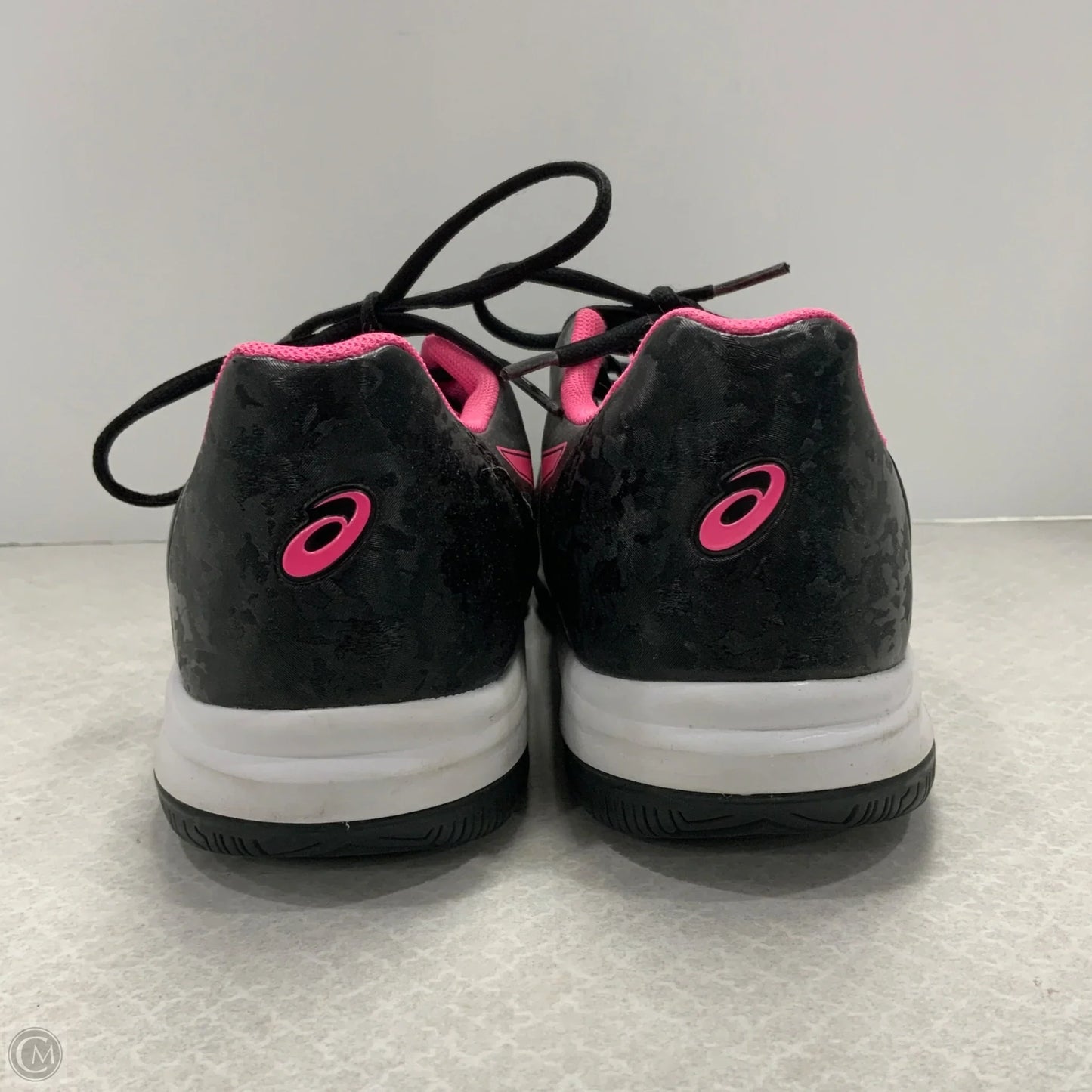 Shoes Athletic By Asics In Black & Pink, Size: 9.5