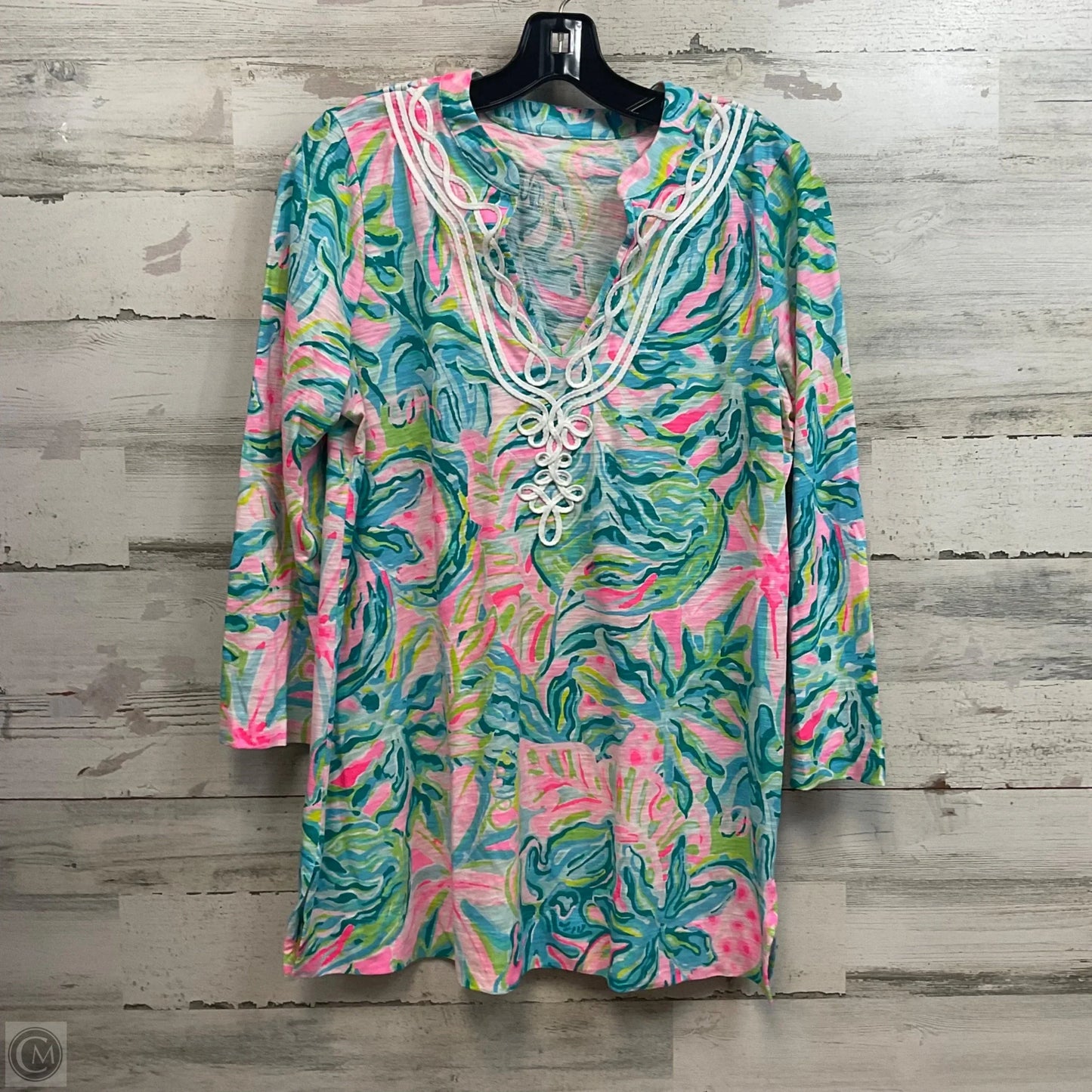 Top Long Sleeve By Lilly Pulitzer In Green, Size: M