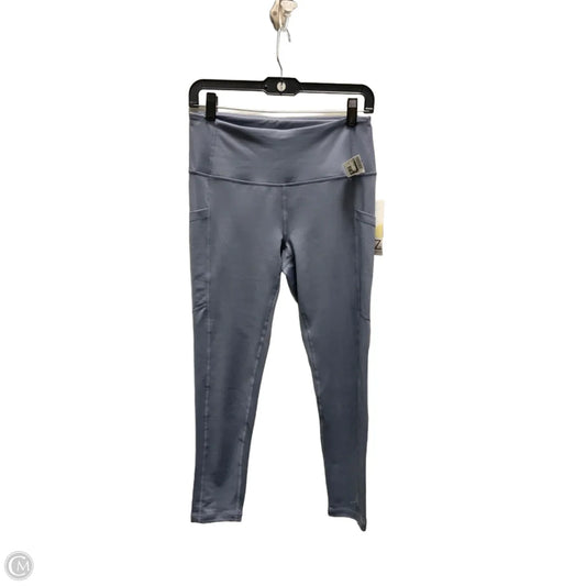 Athletic Leggings By Zella In Blue, Size: M