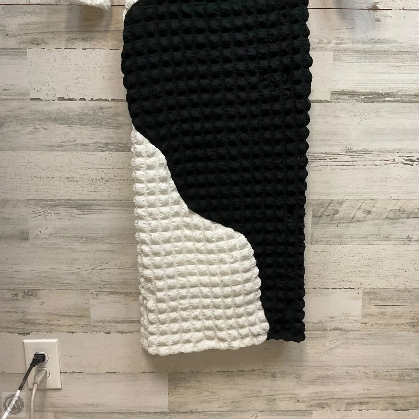 Dress Casual Midi By Antonio Melani In Black & White, Size: S