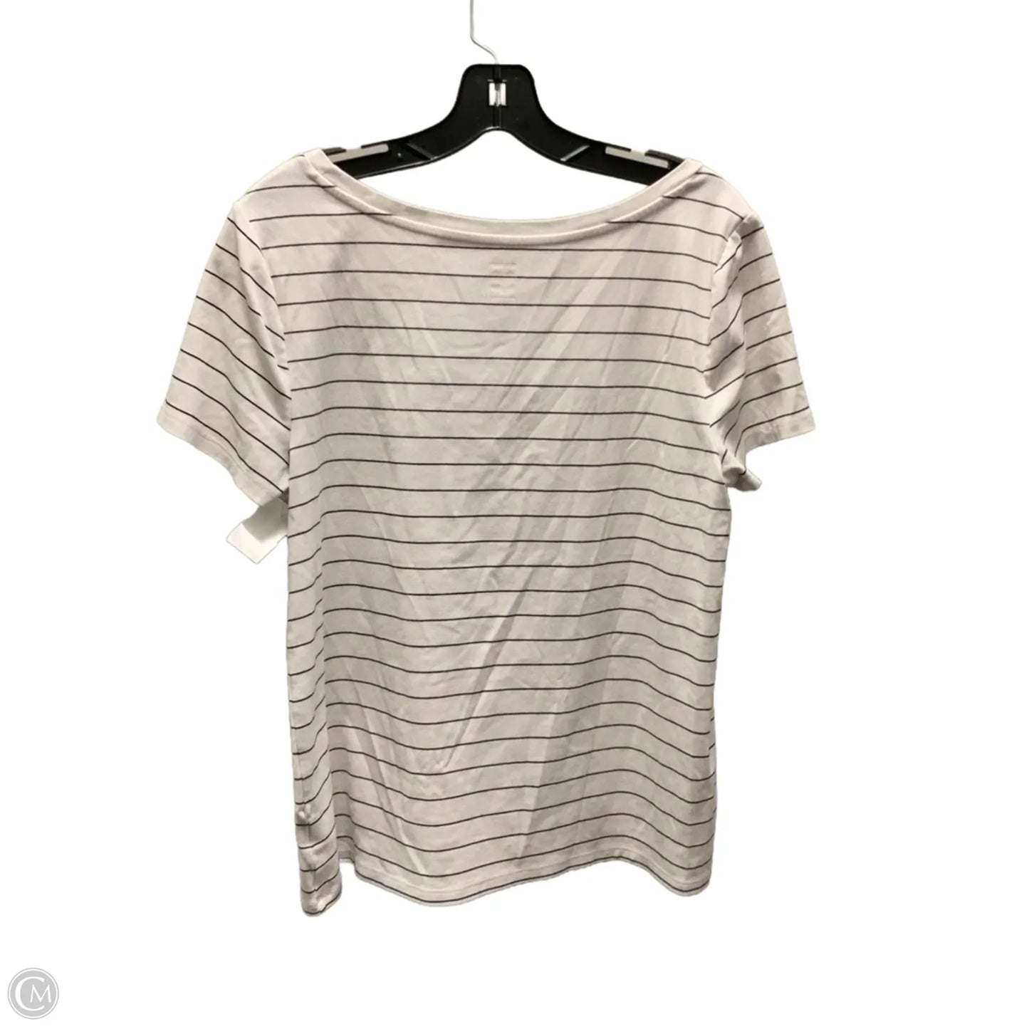 Top Short Sleeve Basic By Old Navy In White, Size: Xl