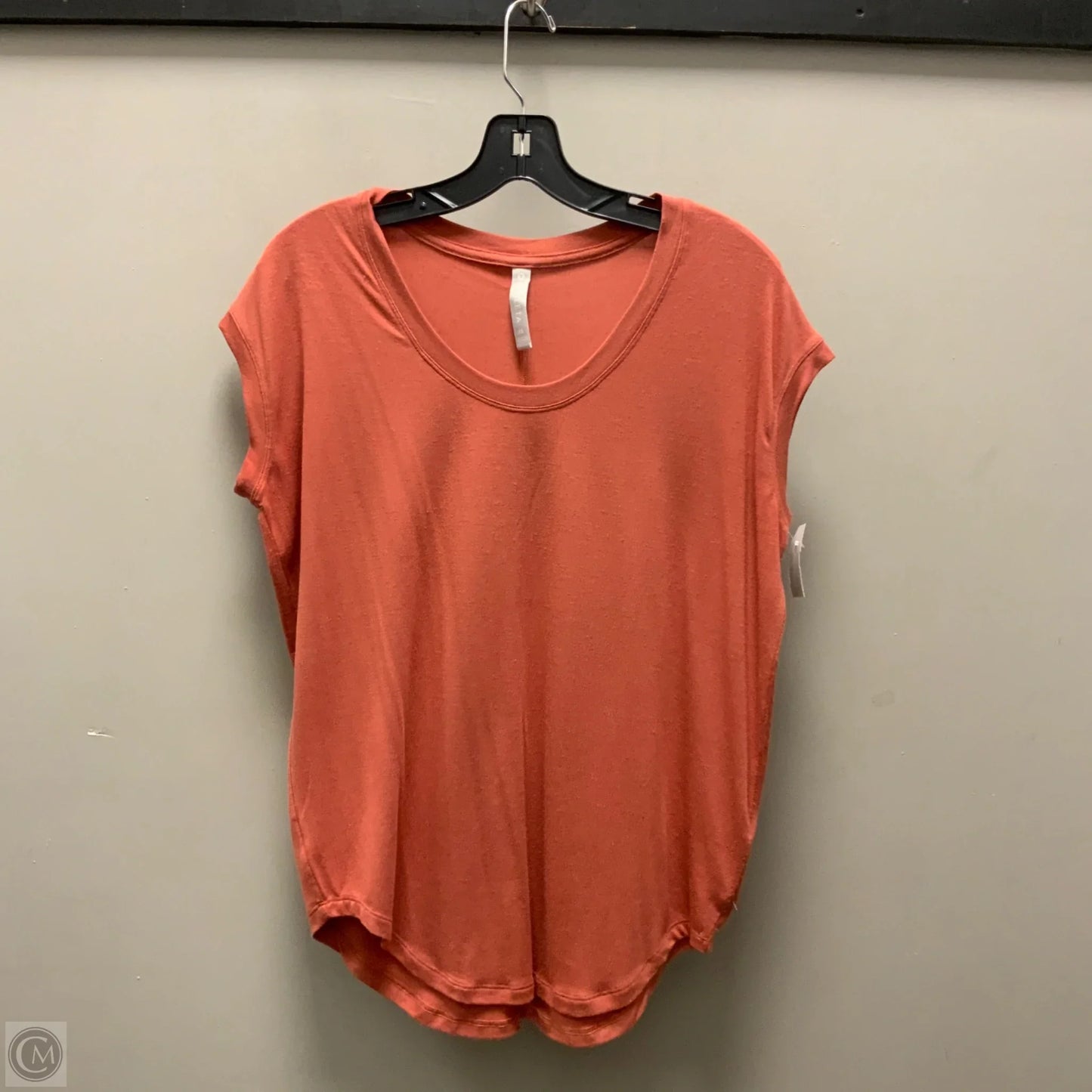 Athletic Top Short Sleeve By Athleta In Brown, Size: Xs