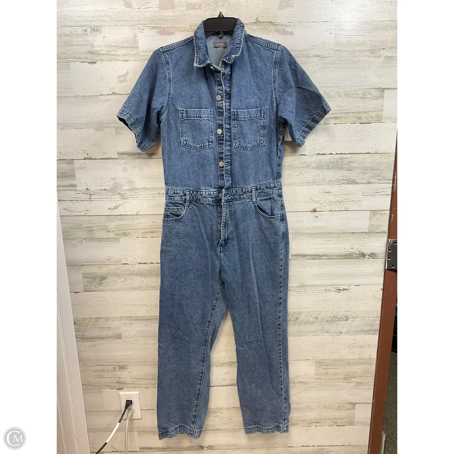 Jumpsuit By Dl1961 In Blue Denim, Size: L