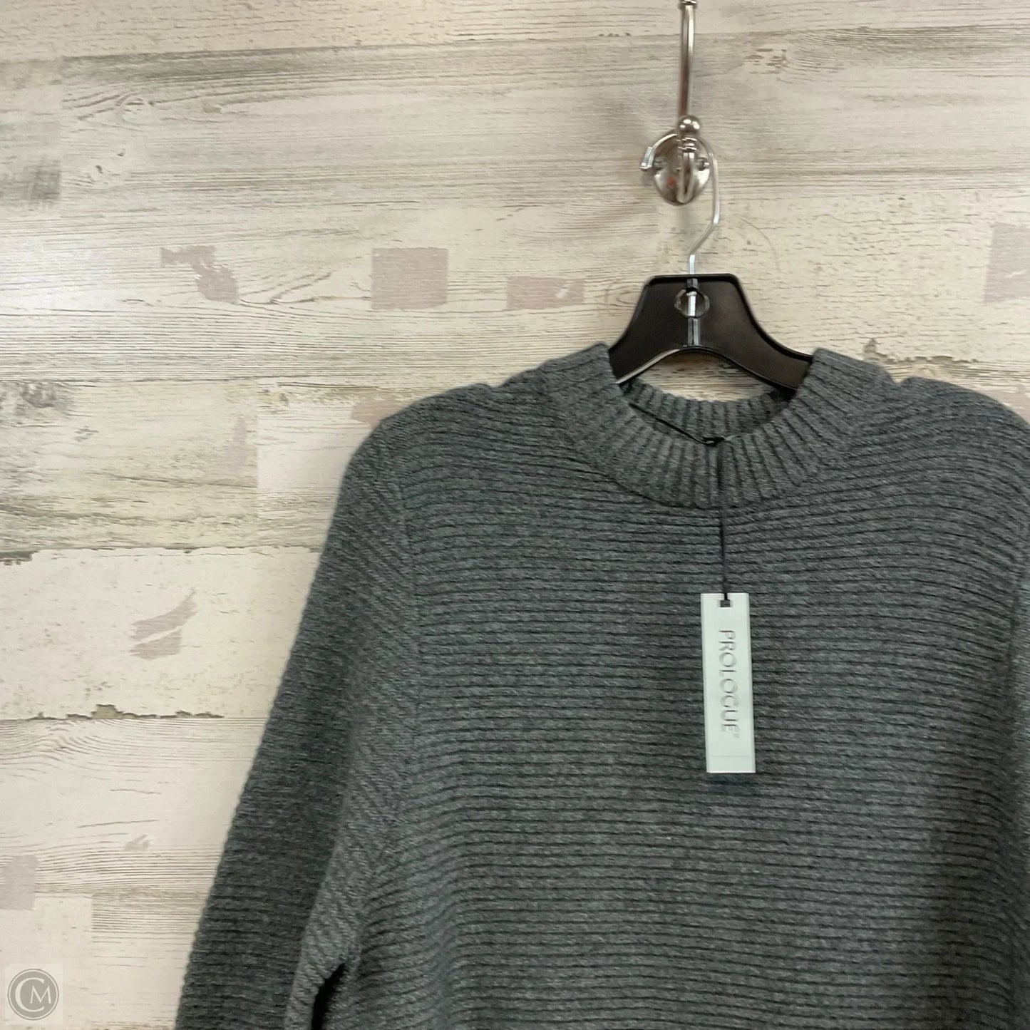 Dress Sweater By Prologue In Grey, Size: M