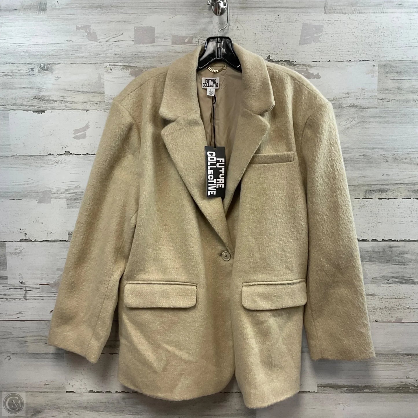 Blazer By Future Collective In Brown, Size: L