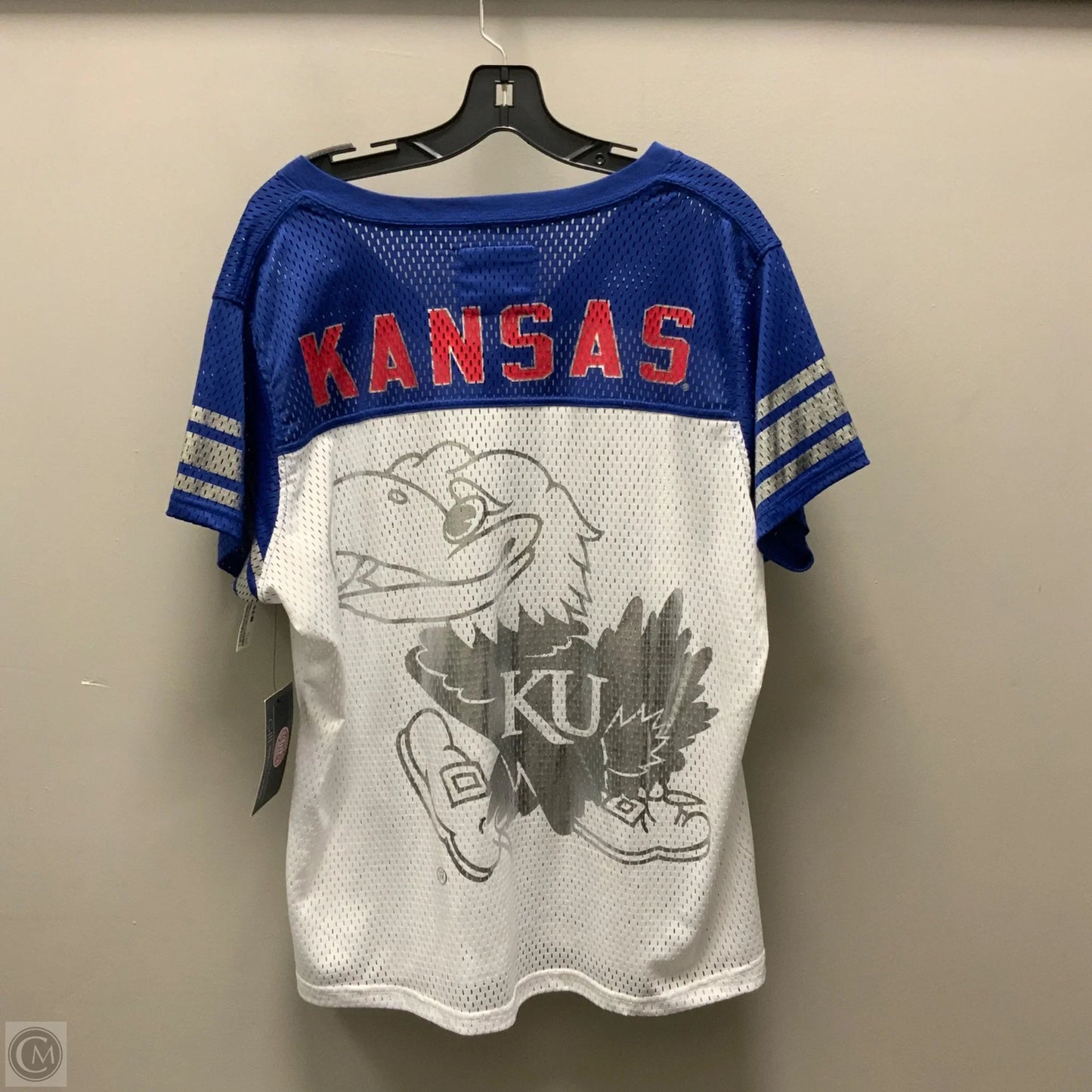 Top Short Sleeve By 4HER In White, Size: 2x