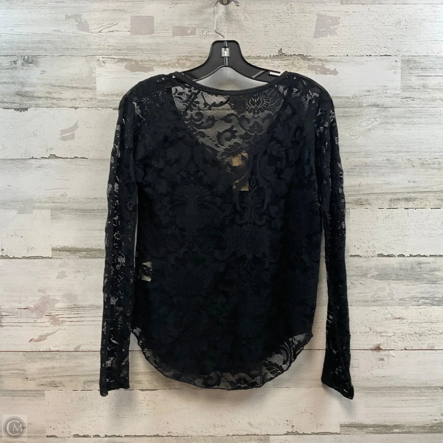 Top Long Sleeve By Denim & Supply By Ralph Lauren In Black, Size: Xs