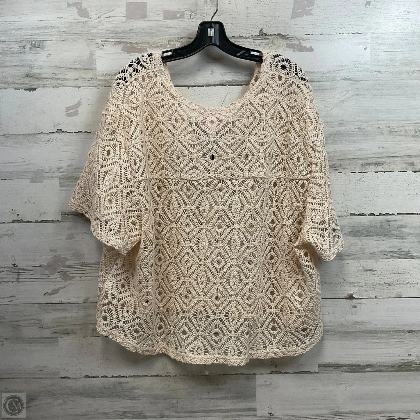 Cardigan By Future Collective In Cream, Size: 2x