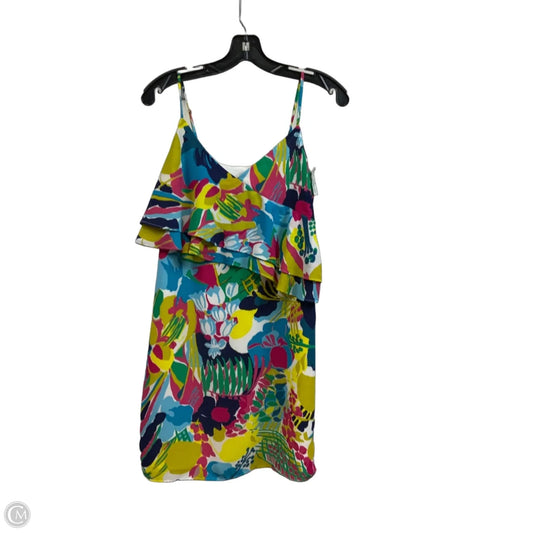 Dress Casual Short By J. Crew In Blue & Yellow, Size: Xxs