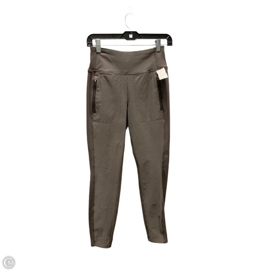 Athletic Leggings By Athleta In Brown, Size: S