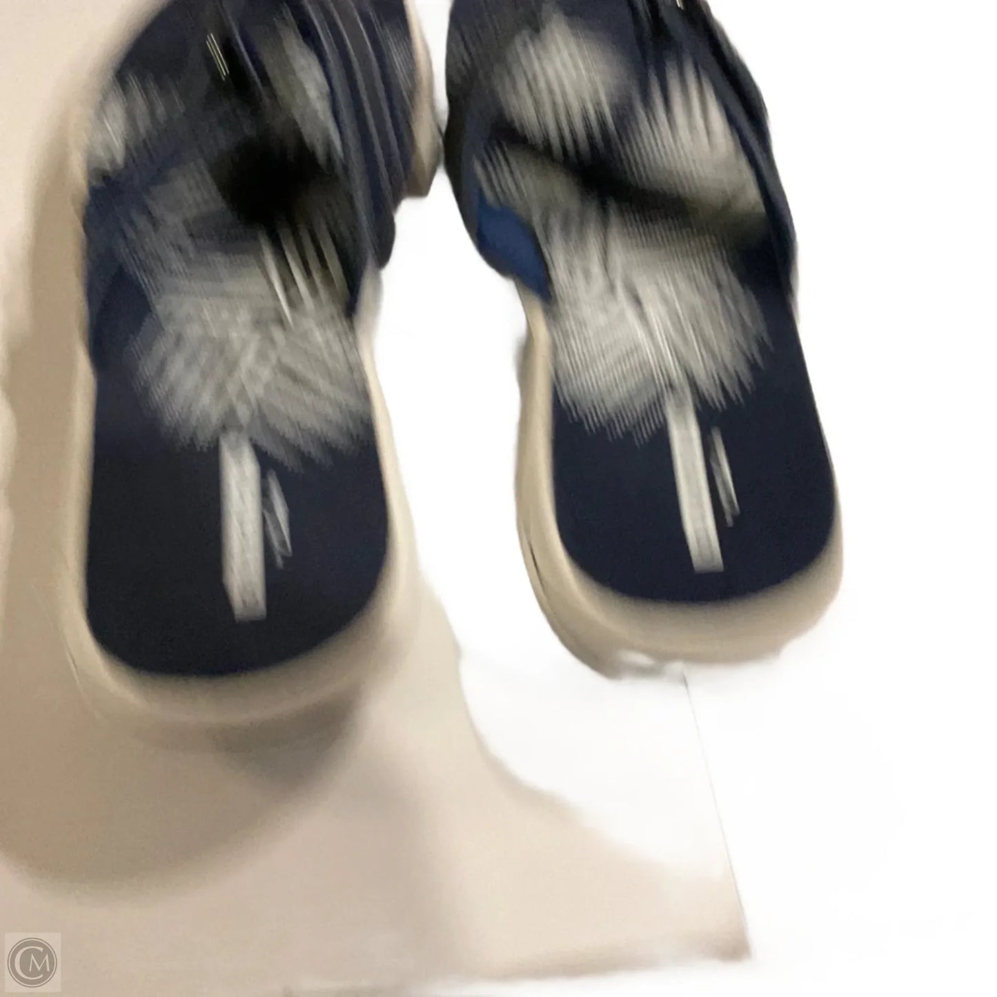 Sandals Flip Flops By Clarks In Blue, Size: 10