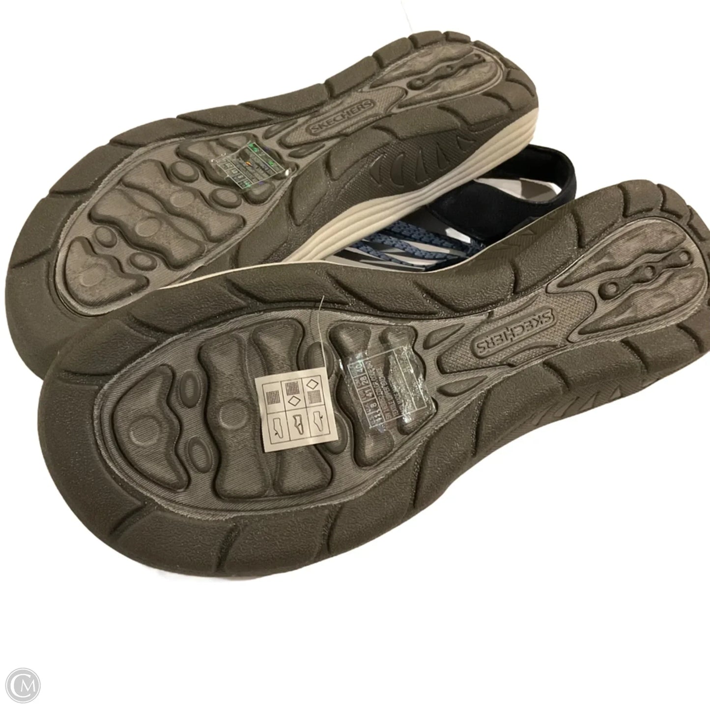 Sandals Flats By Skechers In Blue, Size: 11