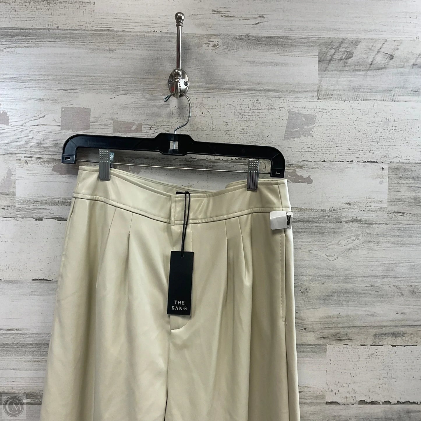 Pants Wide Leg By THE SANG In Cream, Size: L