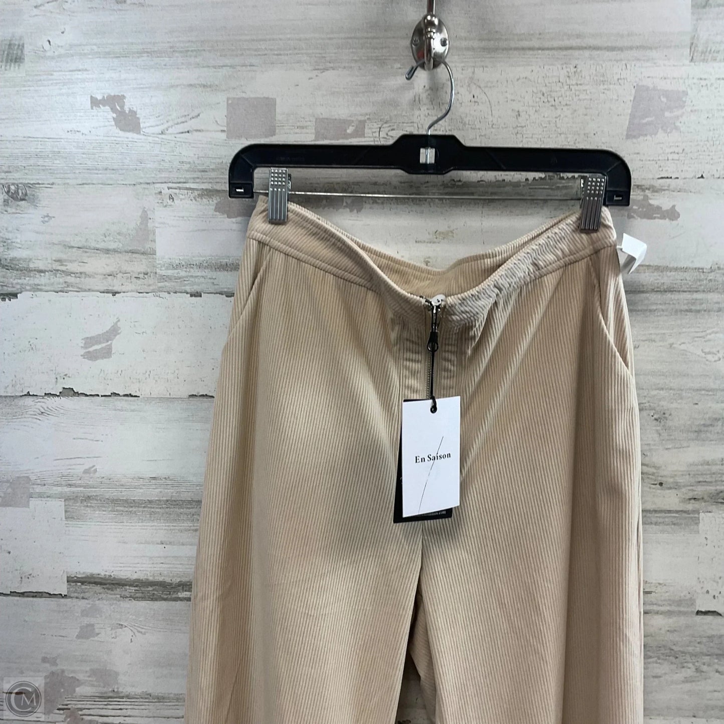 Pants Corduroy By En Saison In Tan, Size: L