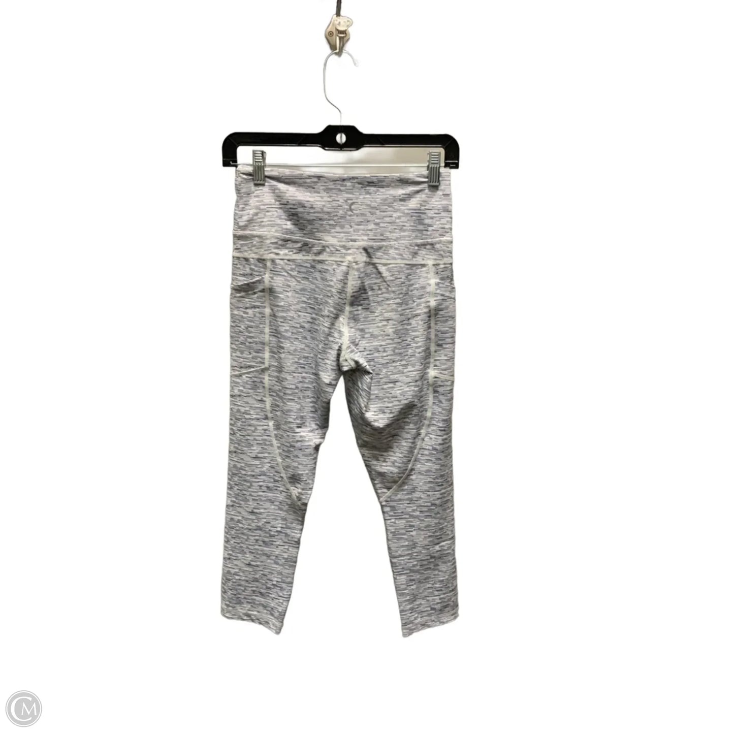 Athletic Leggings By Zyia In Grey, Size: S