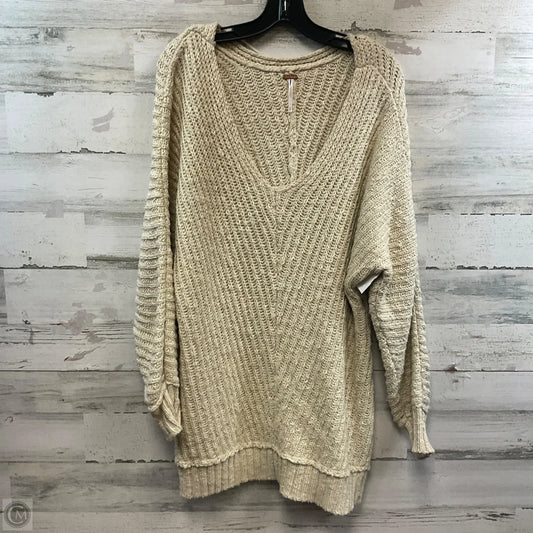 Sweater By Free People In Cream, Size: Xs