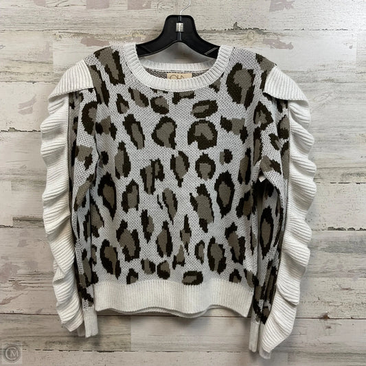 Sweater By Chaser In Brown, Size: Xs