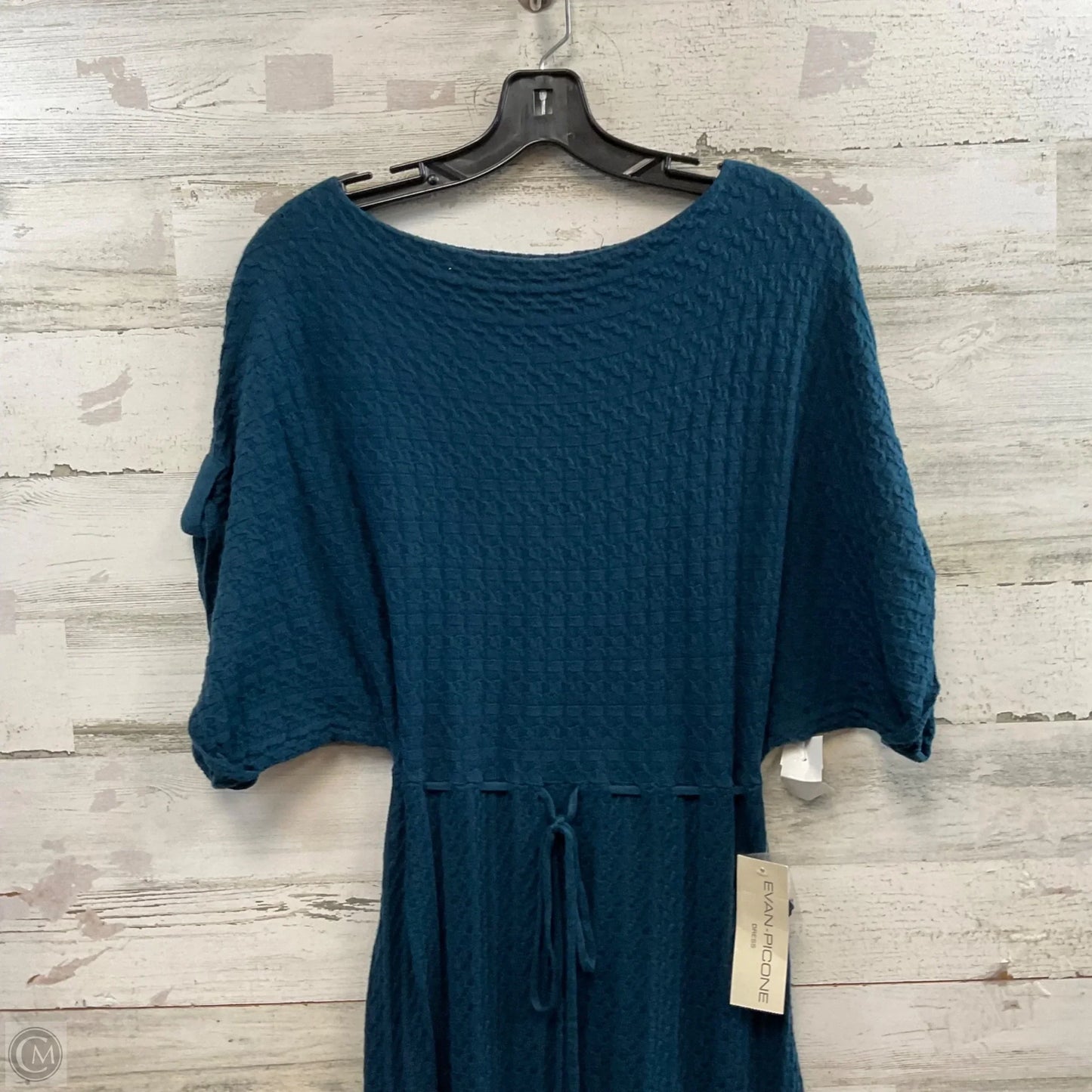 Dress Work By Evan-picone In Blue, Size: Xl