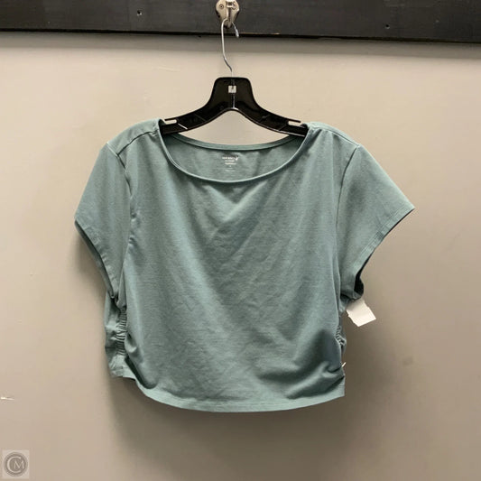 Athletic Top Short Sleeve By Old Navy In Green, Size: Xl