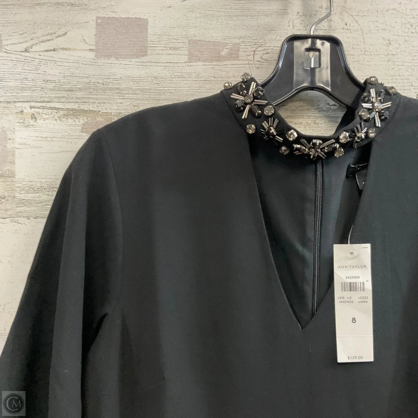 Dress Party Short By Ann Taylor In Black, Size: M