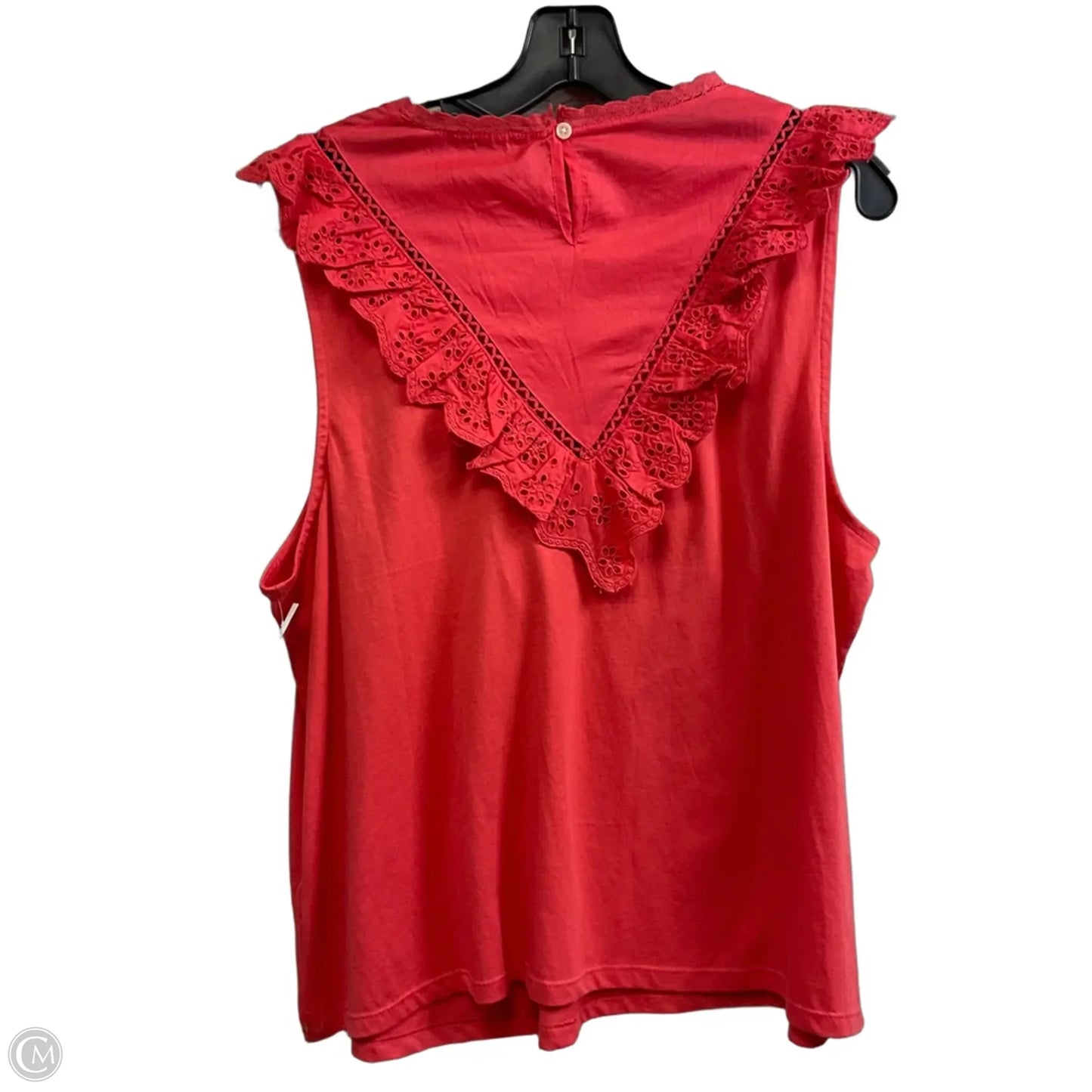 Top Sleeveless By J. Crew In Pink, Size: L