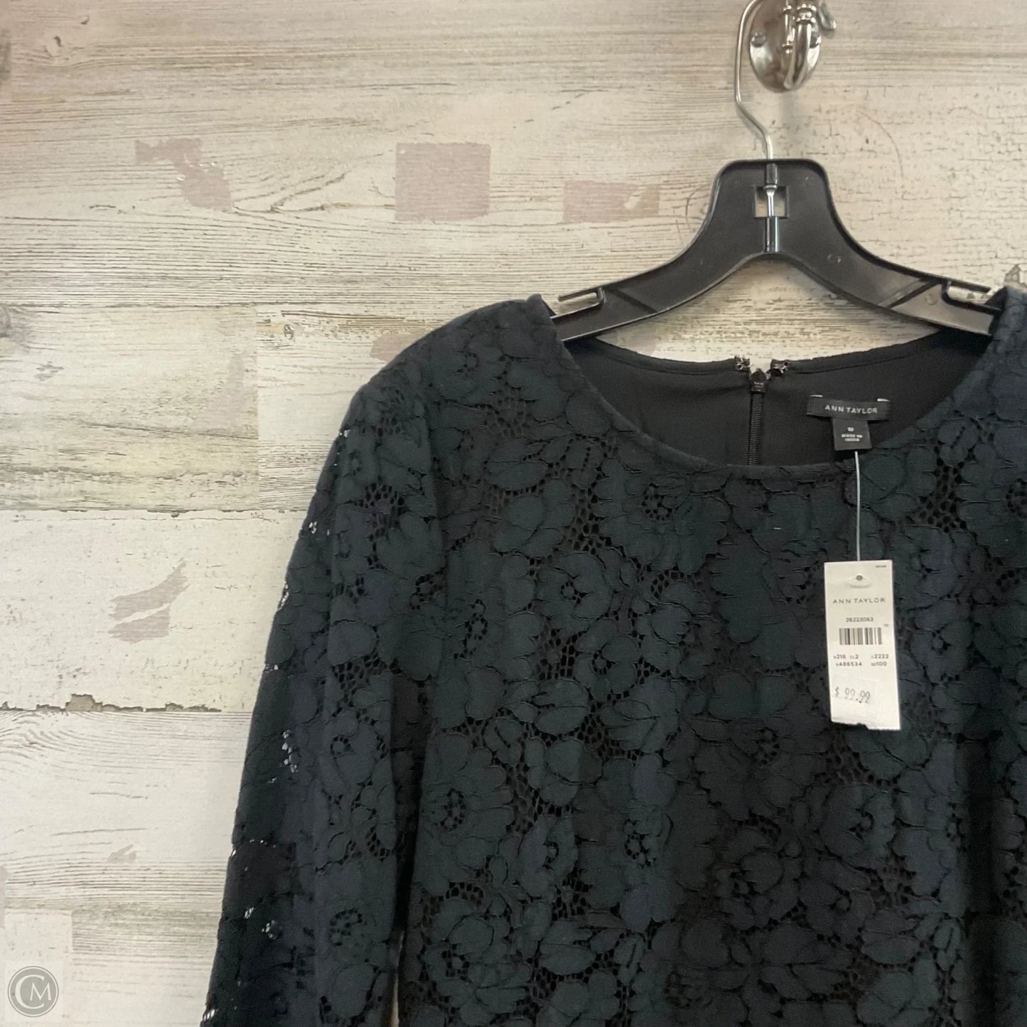 Dress Party Midi By Ann Taylor In Black, Size: M