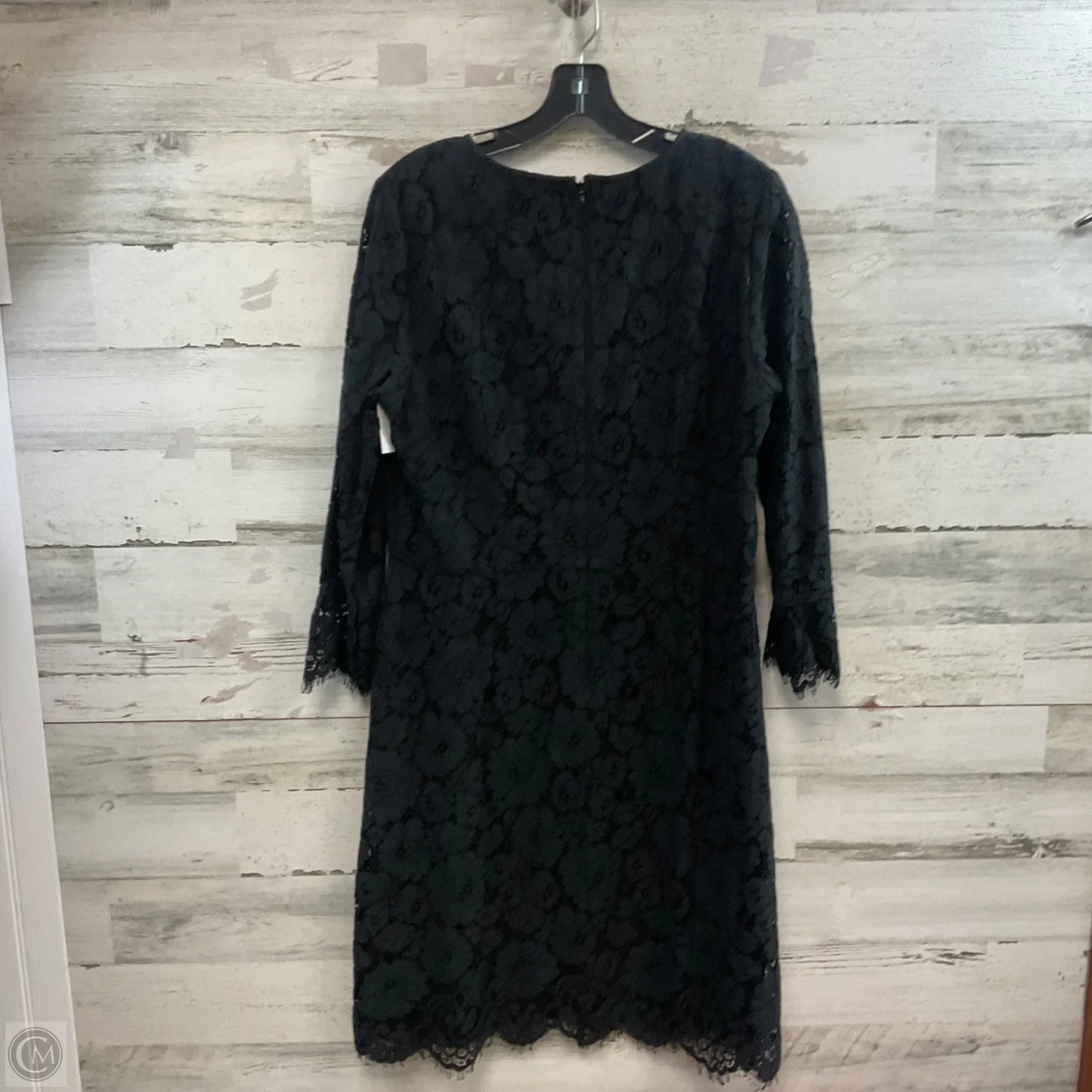 Dress Party Midi By Ann Taylor In Black, Size: M