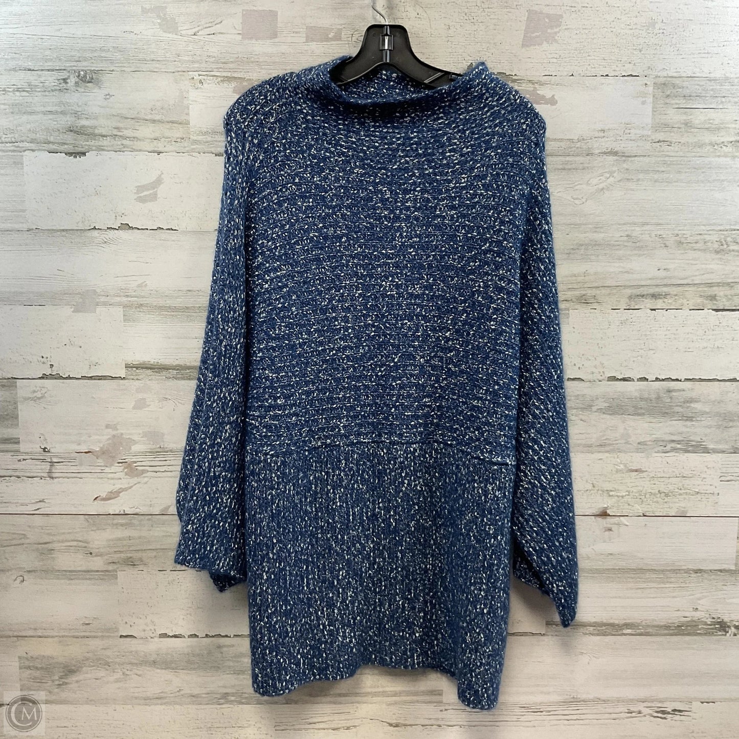 Sweater Luxury Designer By St John Collection In Blue, Size: Xl
