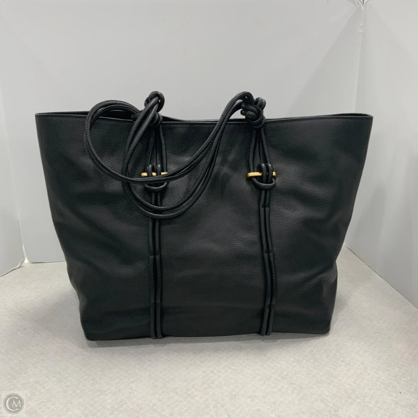 Handbag Leather By Vince Camuto, Size: Large