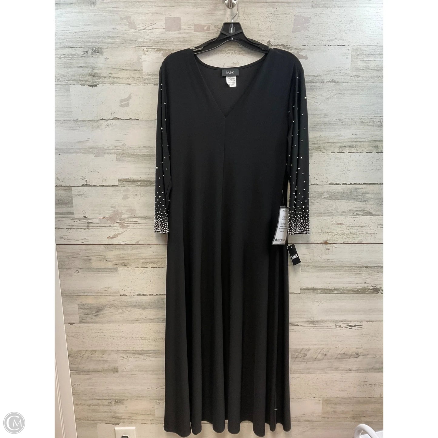 Dress Party Long By Msk In Black, Size: L